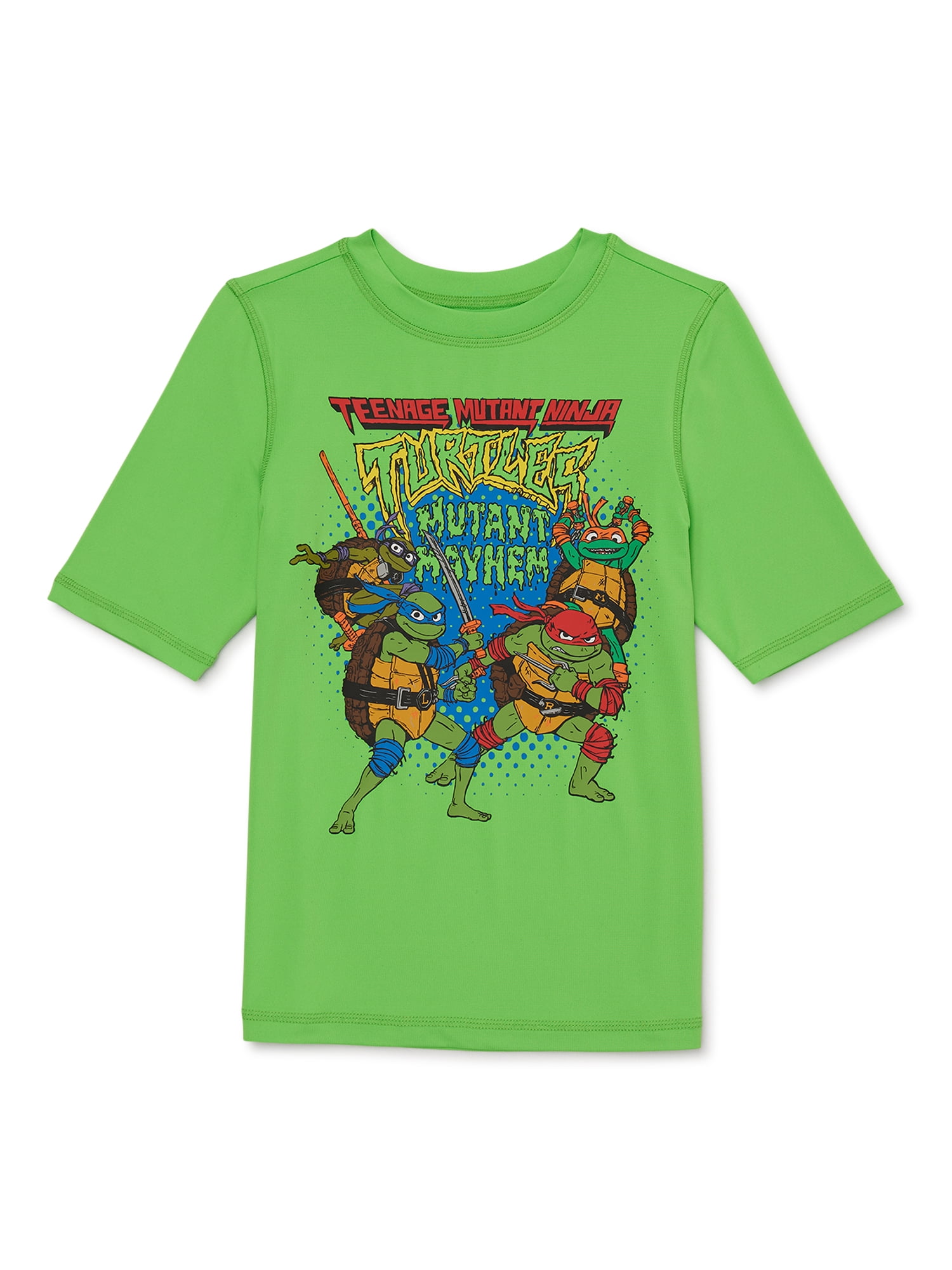 Teenage Mutant Ninja Turtles Boys Rashguard, Sizes 412