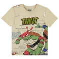 thumbnail image 1 of Teenage Mutant Ninja Turtles Boys Short Sleeve T-Shirt - Little and Big Boys 4-20 Sand, 1 of 7