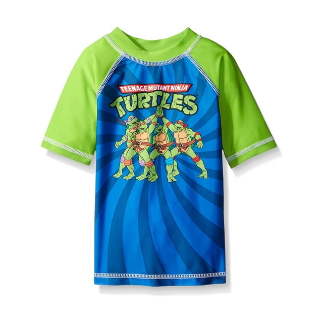 Teenage Mutant Ninja Turtles Boys' TMNT Rash Guard (Toddler Boys