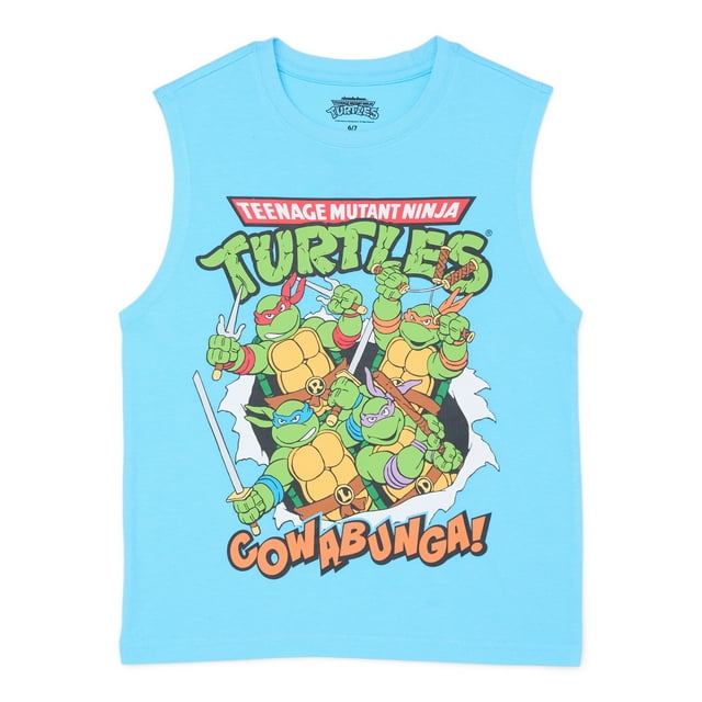 Teenage Mutant Ninja Turtles Boys Tank Top, Sizes 420