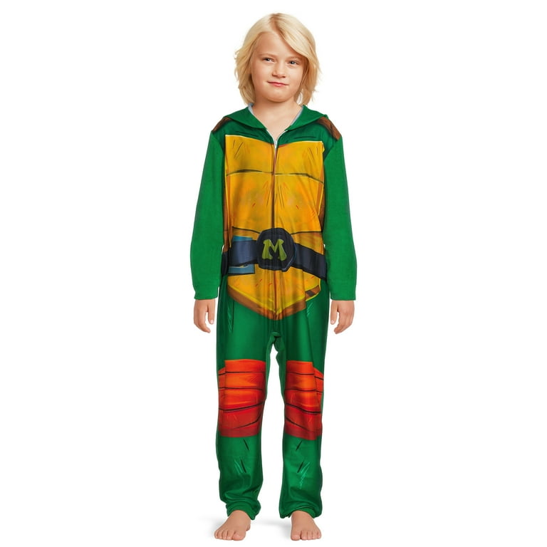 Teenage Mutant Ninja Turtles Boys Union Suit, Sizes 4-12