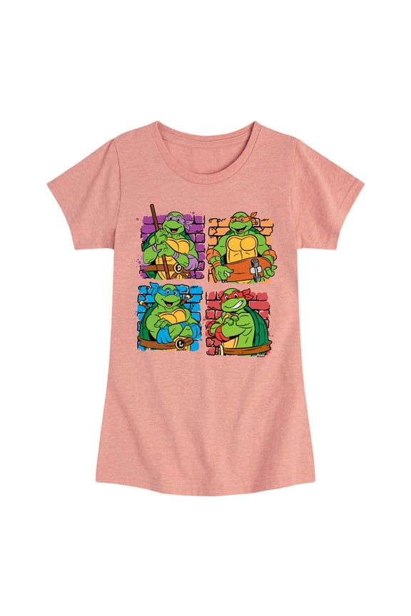 - Bricks - Toddler & Youth Girls Short Sleeve Graphic T-Shirt
