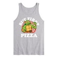 thumbnail image 1 of Teenage Mutant Ninja Turtles - But First Pizza - Men's Jersey Tank Top, 1 of 3