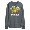 thumbnail image 1 of Teenage Mutant Ninja Turtles - But First Pizza - Men's Long Sleeve T-Shirt, 1 of 5