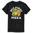 thumbnail image 1 of Teenage Mutant Ninja Turtles - But First Pizza - Men's Short Sleeve Graphic T-Shirt, 1 of 5