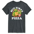 thumbnail image 1 of Teenage Mutant Ninja Turtles - But First Pizza - Men's Short Sleeve Graphic T-Shirt, 1 of 5