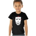 thumbnail image 1 of Teenage Mutant Ninja Turtles Casey Jones Hockey Mask Kids T Shirt (4) for Toddler Boys and Girls, Black, 1 of 5