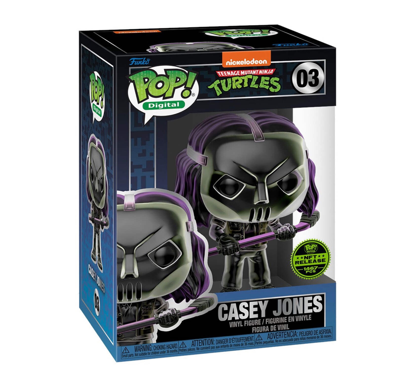 ●Casey. J Funko POP! Digital Teenage Mutant Ninja Turtles Casey Jones