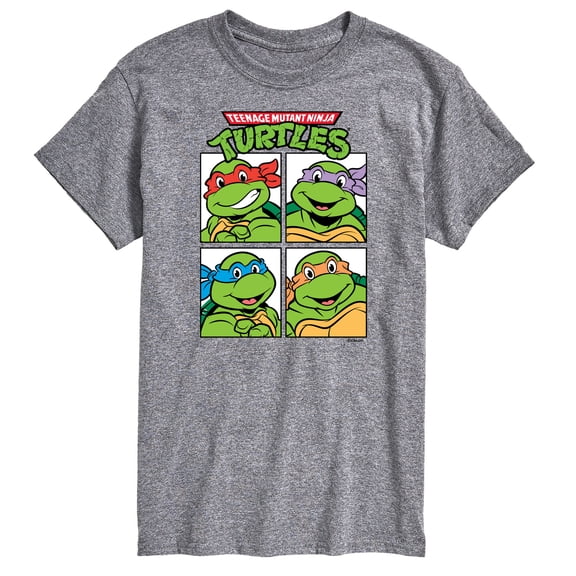 Teenage Mutant Ninja Turtles - Character Blocks - Men's Short Sleeve Graphic T-Shirt