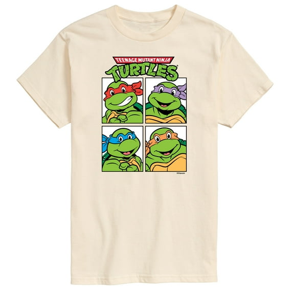 Teenage Mutant Ninja Turtles - Character Blocks - Men's Short Sleeve Graphic T-Shirt