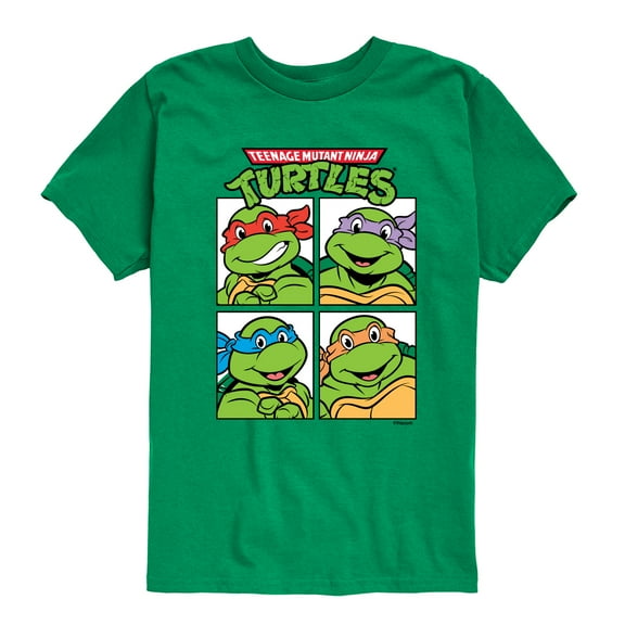 Teenage Mutant Ninja Turtles - Character Blocks - Toddler And Youth Short Sleeve Graphic T-Shirt