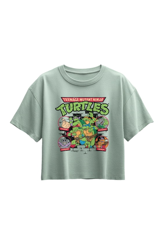 - Character Logo Group - Youth Girls Boxy T-Shirt