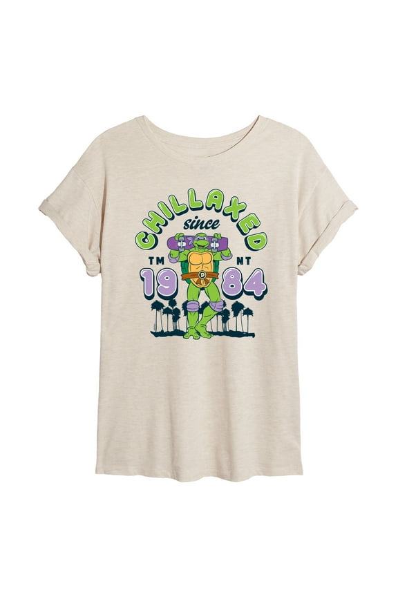 - Chillaxed Since 84 - Juniors Ideal Flowy Muscle T-Shirt