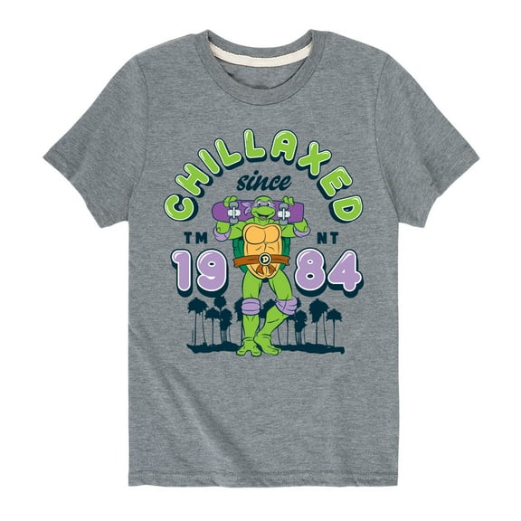 Teenage Mutant Ninja Turtles - Chillaxed Since 84 - Toddler And Youth Short Sleeve Graphic T-Shirt