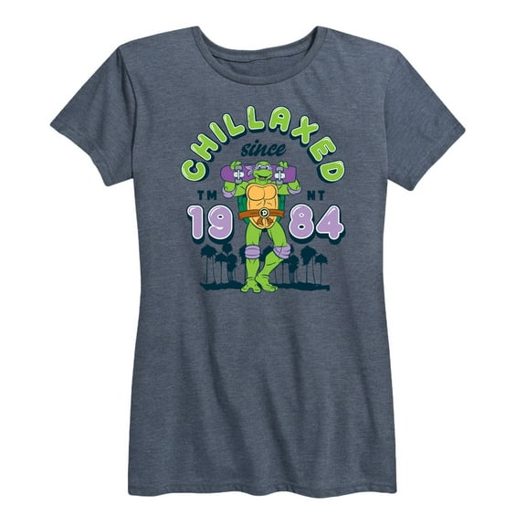 Teenage Mutant Ninja Turtles - Chillaxed Since 84 - Women's Short Sleeve Graphic T-Shirt
