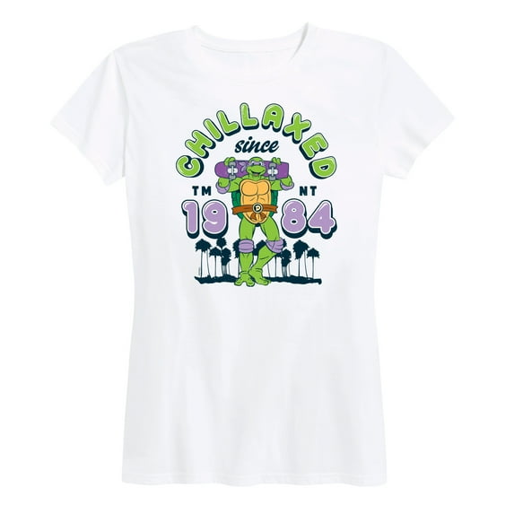 Teenage Mutant Ninja Turtles - Chillaxed Since 84 - Women's Short Sleeve Graphic T-Shirt