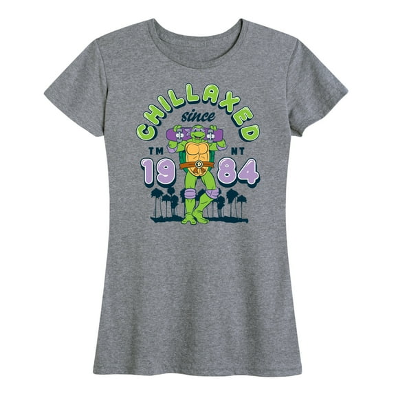 Teenage Mutant Ninja Turtles - Chillaxed Since 84 - Women's Short Sleeve Graphic T-Shirt
