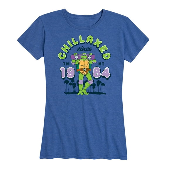 Teenage Mutant Ninja Turtles - Chillaxed Since 84 - Women's Short Sleeve Graphic T-Shirt