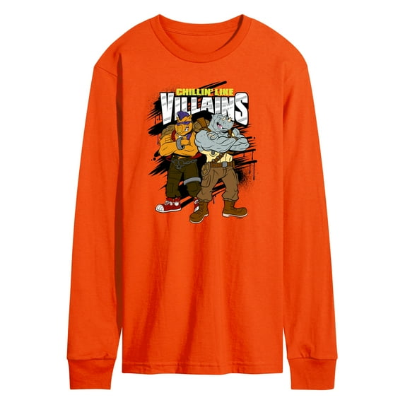 Teenage Mutant Ninja Turtles - Chillin Like Villains - Men's Long Sleeve T-Shirt