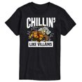 thumbnail image 1 of Teenage Mutant Ninja Turtles - Chillin Like Villains - Men's Short Sleeve Graphic T-Shirt, 1 of 5
