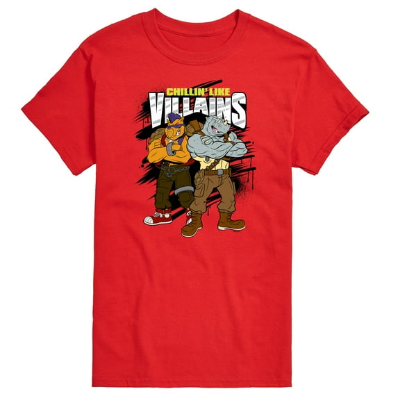 Teenage Mutant Ninja Turtles - Chillin Like Villains - Men's Short Sleeve Graphic T-Shirt