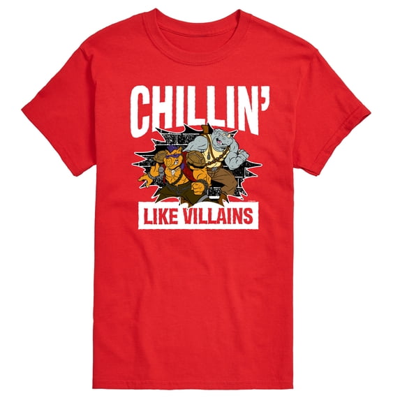 Teenage Mutant Ninja Turtles - Chillin Like Villains - Men's Short Sleeve Graphic T-Shirt