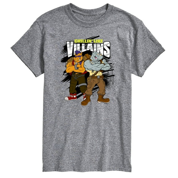 Teenage Mutant Ninja Turtles - Chillin Like Villains - Men's Short Sleeve Graphic T-Shirt