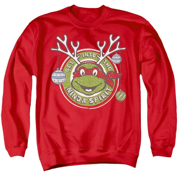 Teenage Mutant Ninja Turtles Christmas Into The Ninja Spirit Unisex Adult Crewneck Sweatshirt