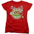 thumbnail image 1 of Teenage Mutant Ninja Turtles Christmas Into The Ninja Spirit Women's T Shirt, 1 of 5