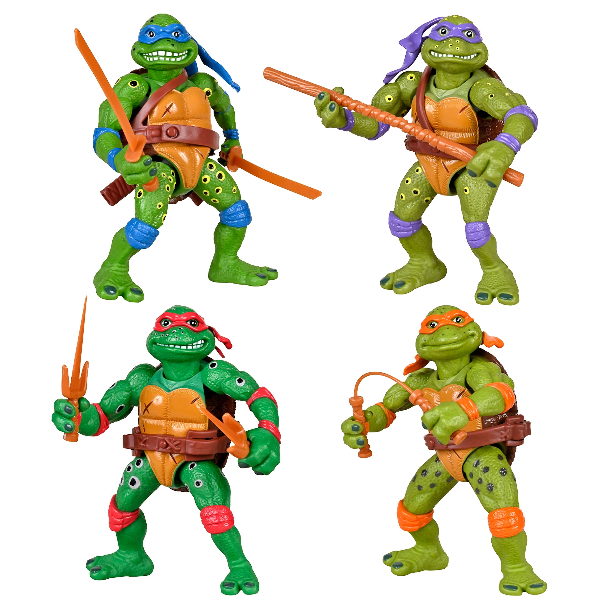 4 Pack Ninja Turtles Toys, 3 Inch Ninja Turtle Toy Action Figures, Ninja  Turtles Movie Classic Characters Model, Collection Cake Decoration