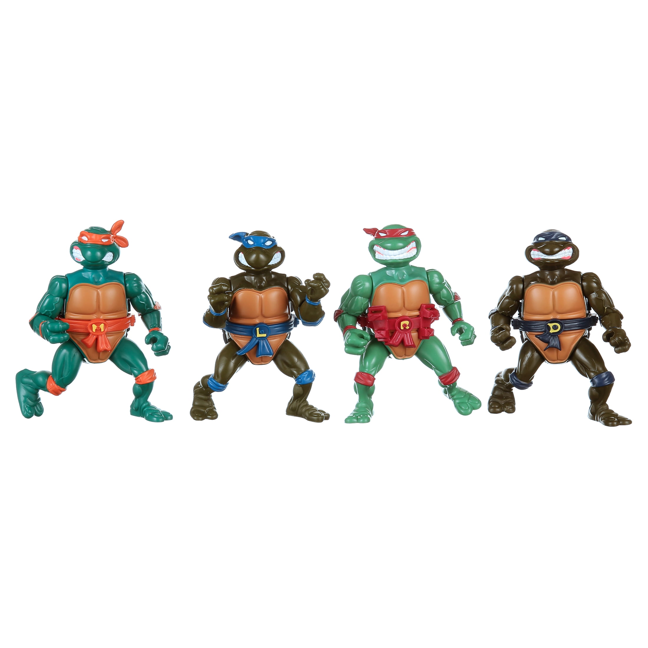 Playmates Toys Original TMNT Teenage Figurine: Classic 4