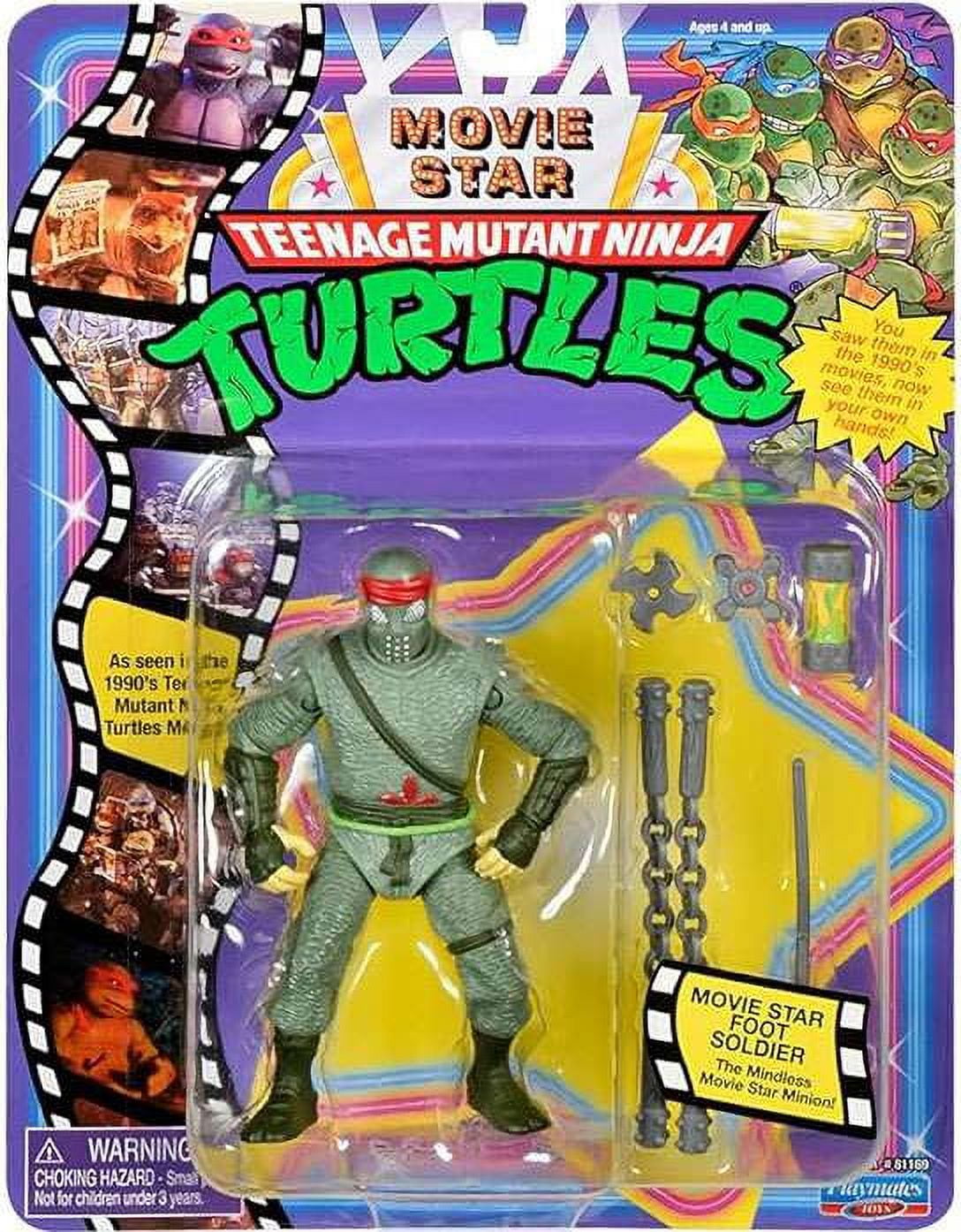 Playmates Move Star Villains Adult Foot Soldier Action