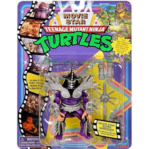 Teenage Mutant Ninja Turtles Classic Collection Super Shredder Action Figure (Move Star Villains)