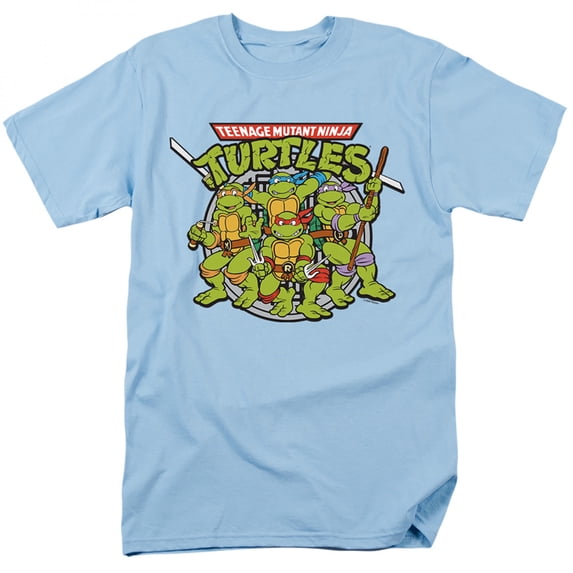 Teenage Mutant Ninja Turtles Classic Group Shot T-Shirt-Large