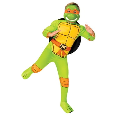 Teenage Mutant Ninja Turtles Michelangelo Costume for Kids by Rubies, Boys Large