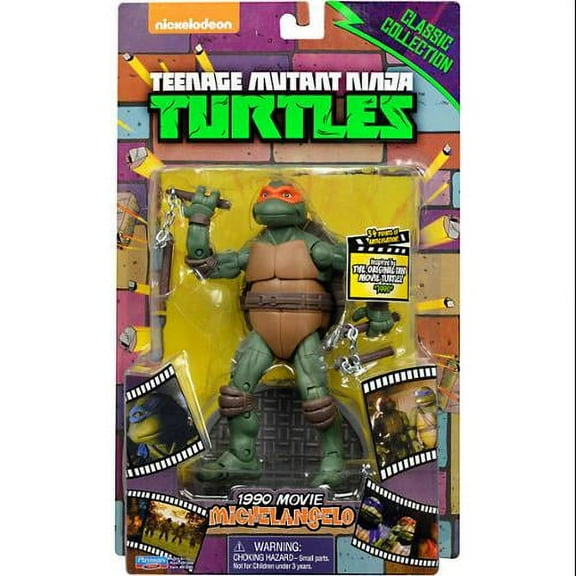 Teenage Mutant Ninja Turtles Classic Movie Series Michelangelo Action Figure