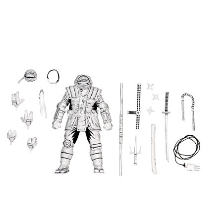 NECA Teenage Mutant Ninja Turtles NECA The Last Ronin (Black & White - Mirage Comics)