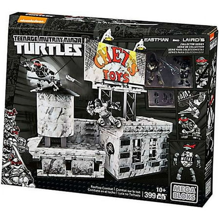 Teenage Mutant Ninja Turtles Collector Rooftop Combat Set Mega Bloks