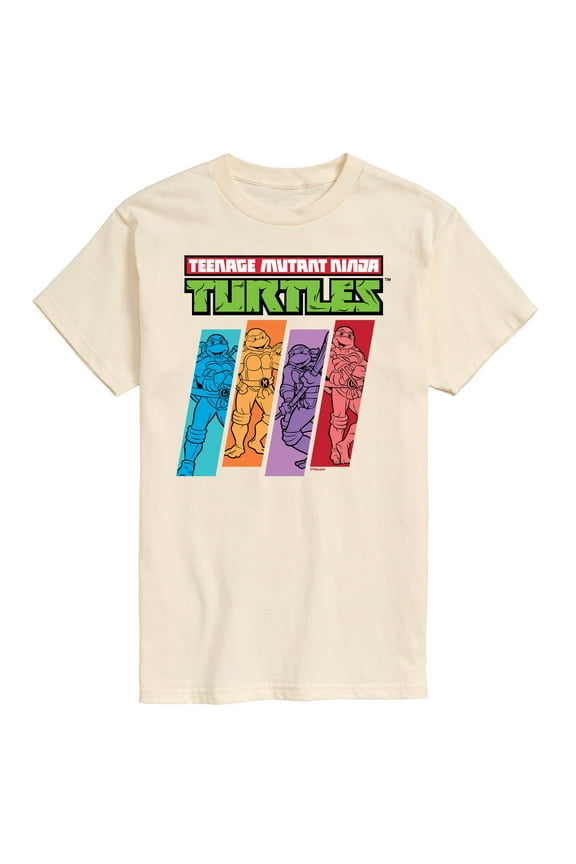 - Color Stripes - Men's Short Sleeve Graphic T-Shirt