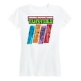 thumbnail image 1 of Teenage Mutant Ninja Turtles - Color Stripes - Women's Short Sleeve Graphic T-Shirt, 1 of 5