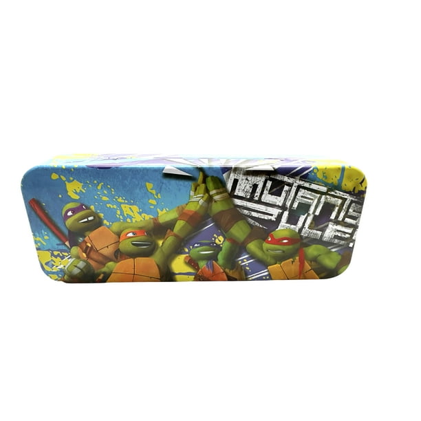 Teenage Mutant Ninja Turtles Colored Tin Pencil Box