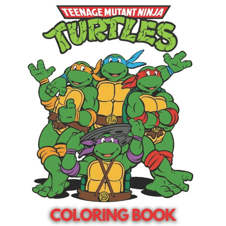 MAY162065 - TEENAGE MUTANT NINJA TURTLES ADULT COLORING BOOK - Previews  World