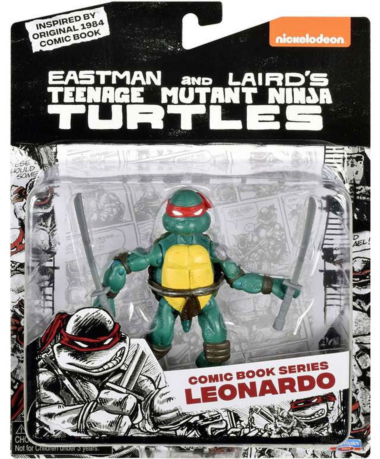 Leonardo Comic Book Series Tortugas Ninja Playmates