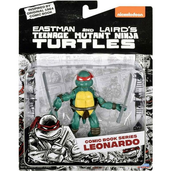 Teenage Mutant Ninja Turtles Comic Book Series Leonardo Action Figure