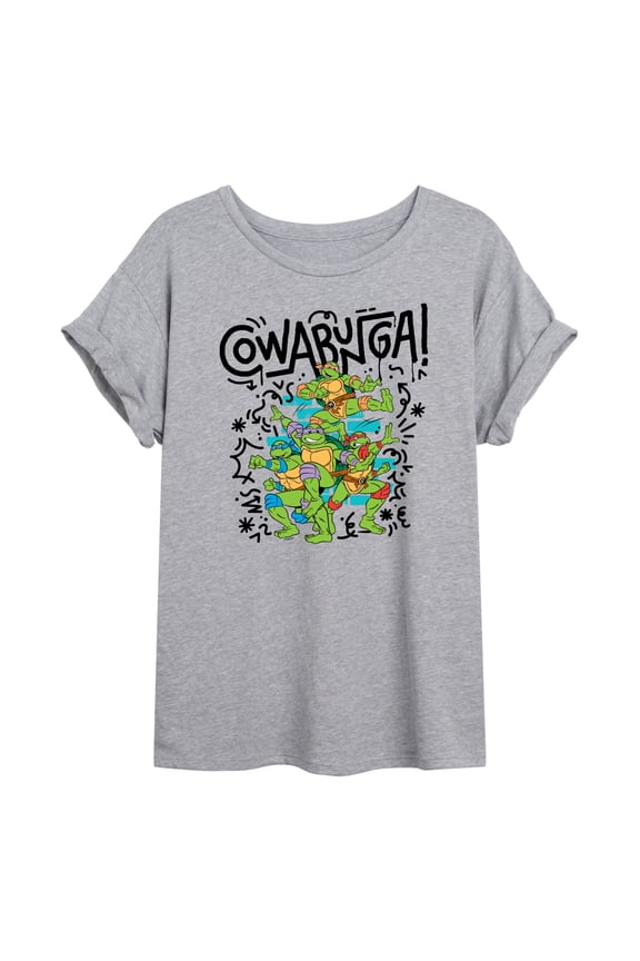 - Cowabunga - Juniors Ideal Flowy Muscle T-Shirt
