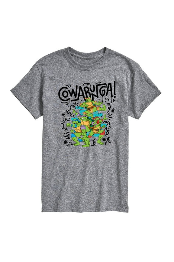 - Cowabunga TMNT - Men's Short Sleeve Graphic T-Shirt