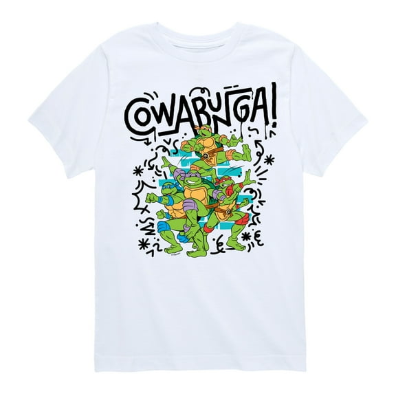 Teenage Mutant Ninja Turtles - Cowabunga - Toddler & Youth Short Sleeve Graphic T-Shirt
