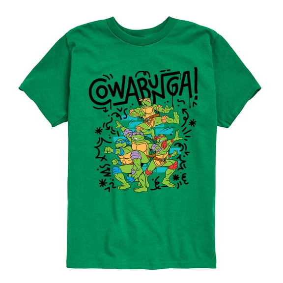 Teenage Mutant Ninja Turtles - Cowabunga - Toddler & Youth Short Sleeve Graphic T-Shirt