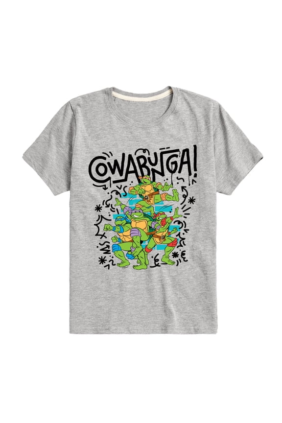 - Cowabunga - Toddler & Youth Short Sleeve Graphic T-Shirt