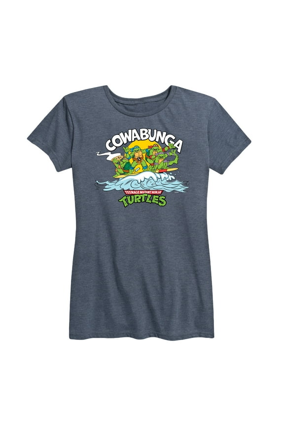 - Cowabunga - Women's Short Sleeve Graphic T-Shirt